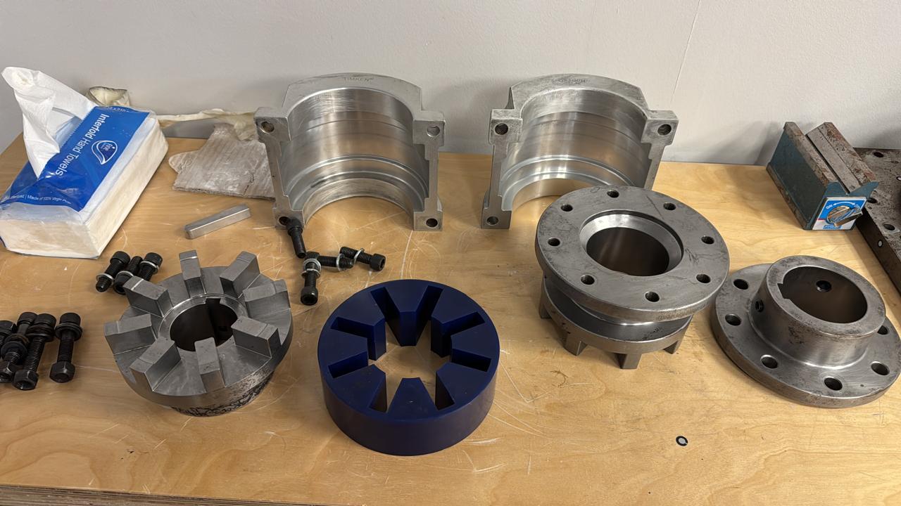 Damaged Flex Coupling